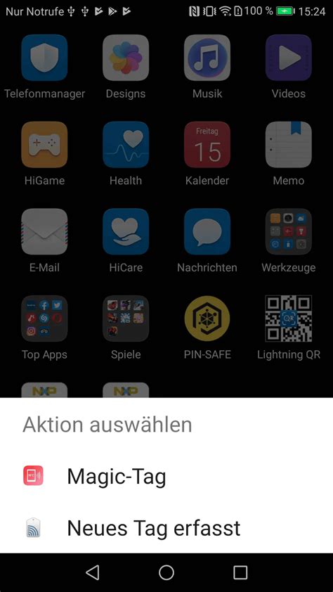 Probleme beim Lesen von NFC Tags 